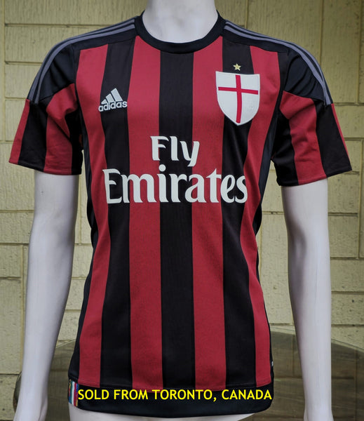Fly Emirates Maglietta Milan 2015 ITALIAN CALCIO AC MILAN 2015