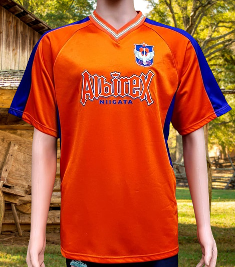 JAPAN J LEAGUE ALBIREX NIIGATA 1998 J. LEAGUE CUP 3rd EDMILSON 10 JERS vintage soccer jersey