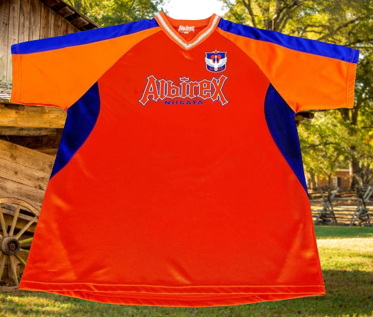 日大駅伝 ユニフォーム Lサイズ JAPAN J-LEAGUE ALBIREX NIIGATA 1998 J. LEAGUE CUP 3rd EDMILSON 10