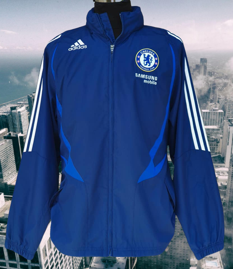 ENGLISH PREMIER CHELSEA 2007-08 ALL WEATHER ADIDAS NAVY BLUE ENGLISH PREMIER CHELSEA 2007-08 ALL WEATHER ADIDAS NAVY BLUE