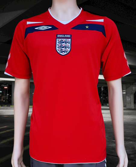 ENGLAND 2008 UEFA EURO QUALIFICATION AWAY UMBRO JERSEY SHIRT LARGE ENGLAND 2008 UEFA EURO QUALIFICATION AWAY UMBRO JERSEY SHIRT LARGE