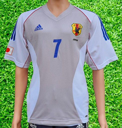 JAPAN 2002 WORLD CUP KOREA-JAPAN NAKATA 7 AWAY JERSEY ADIDAS SHIRT JAPAN 2002 WORLD CUP KOREA-JAPAN NAKATA 7 AWAY JERSEY ADIDAS SHIRT
