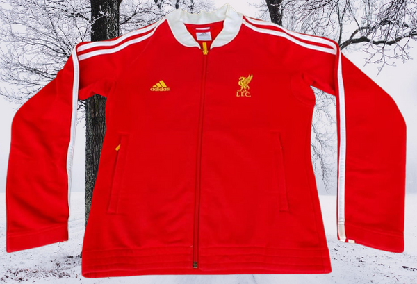 ENGLISH PREMIER LIVERPOOL FC 2007 08 VINTAGE WE RE LIVERPOOL ADIDA vintage soccer jersey