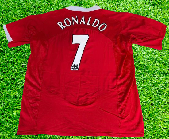 manchester united dress shirt 2005/06 RONALDO #7 Manchester United Vintage Nike Away Football Shirt