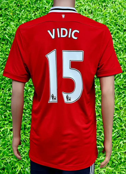 Vidic manchester united jersey best sale