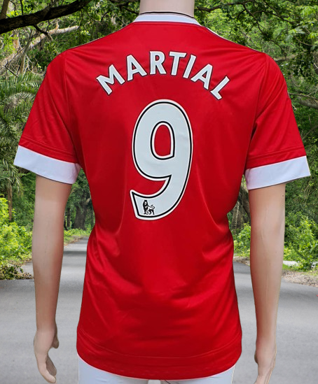 Maillot Manchester United vintage floqué Martial (2015-16) - Vintage Maillot Manchester United vintage floqué Martial (2015-16) - Vintage
