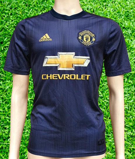 Vintage Soccer Jersey Adidas Clima Cool English Premier Manchester United FC 2018 2019 Third Jersey Adidas Shirt 15 16 Yrs Old S DP6017
