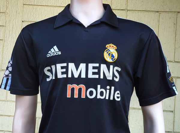 SPANISH LA LIGA REAL MADRID 2002-2003 LA LIGA CHAMPION AWAY JERSEY