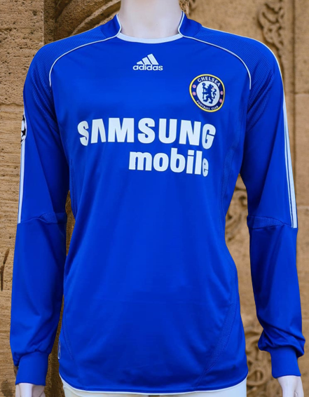 ENGLISH PREMIER CHELSEA 2006 07 FA CUP LEAGUE CUP CHAMPION MICHAEL B vintage soccer jersey