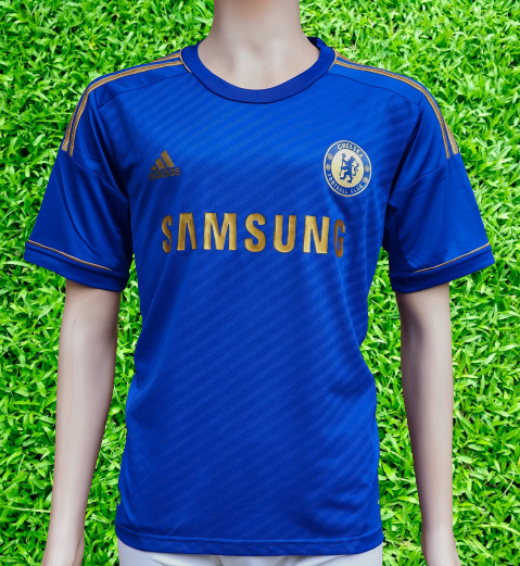ENGLISH PREMIER CHELSEA 2012 13 UEFA EUROPA LEAGUE CHAMPION HOME ADIDAS JERSEY SHIRT CAMISETA MEDIUM X23745 SOLD
