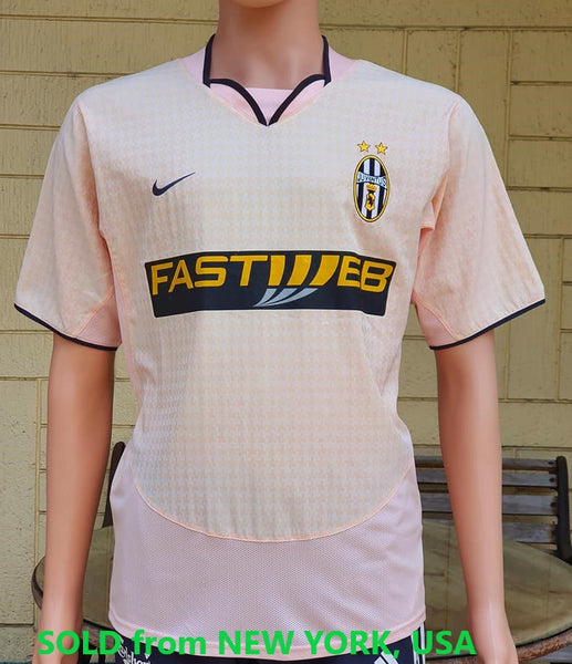 ITALIAN CALCIO JUVENTUS FC 2003-04 SUPERCOPPA ITALIANA CHAMPION NIKE AWAY SHIRT JERSEY MAGLIA CAMISETA MEDIUM SOLD OUT!