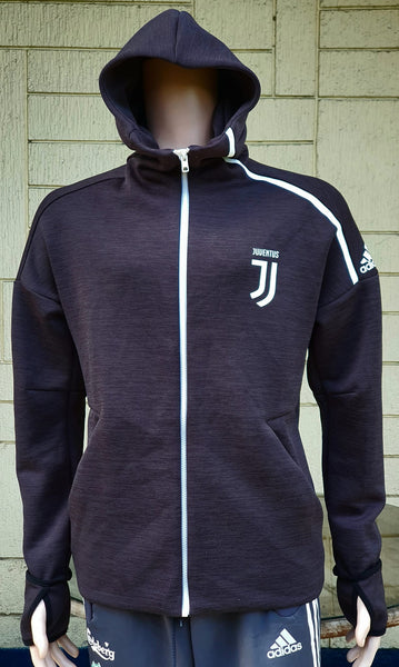 ITALIAN CALCIO JUVENTUS FC 2018-2019 HOODIE FOOTBALL JACKET SERIE-A & SUPERCOPPA ITALIANA CHAMPION CODE # DS8856  