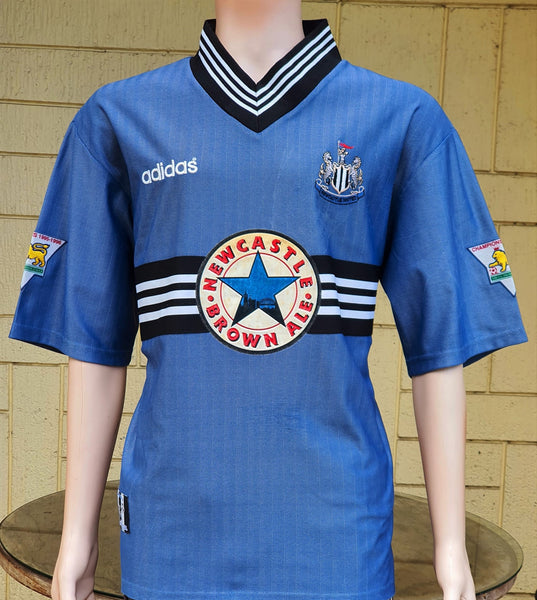 Newcastle United FC 1995 Shirt, Newcastle FC Retro Jersey