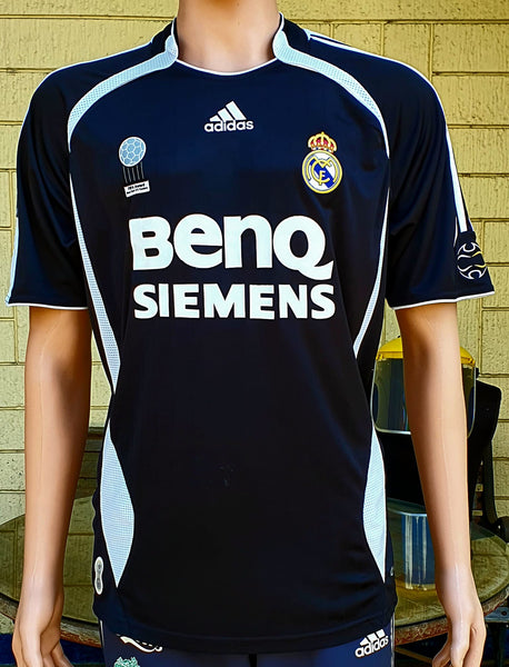 SPANISH LA LIGA REAL MADRID 2006-2007 LA LIGA CAMPEON JERSEY RAUL