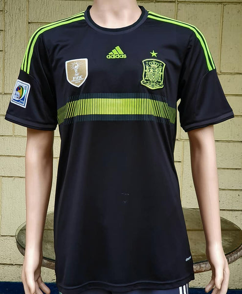 SPAIN 2014 WORLD CUP QUALIFICATION AWAY JERSEY ADIDAS SHIRT