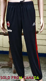 ITALIAN CALCIO AC MILAN 2008-2009 UEFA CHAMPIONS LEAGUE PRESENTATION & TRAINING ADIDAS JOGGING PANTS SIZE MEDIUM 38/40   SOLD !!!