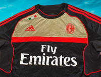 ITALIAN CALCIO AC MILAN 2011-2012 SUPERCOPPA ITALIANA- CHAMPION TRAINING TOP JERSEY ADIDAS SHIRT MAGLIA MEDIUM  # V11692