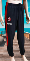 ITALIAN CALCIO AC MILAN 2008-2009 UEFA CHAMPIONS LEAGUE PRESENTATION & TRAINING ADIDAS JOGGING PANTS SIZE MEDIUM 38/40