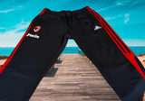 ITALIAN CALCIO AC MILAN 2008-2009 UEFA CHAMPIONS LEAGUE PRESENTATION & TRAINING ADIDAS JOGGING PANTS SIZE MEDIUM 38/40