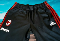 ITALIAN CALCIO AC MILAN 2008-2009 UEFA CHAMPIONS LEAGUE PRESENTATION & TRAINING ADIDAS JOGGING PANTS SIZE MEDIUM 38/40