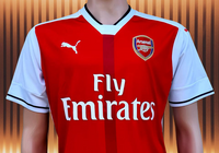 ENGLISH PREMIER ARSENAL FC 2016-2017 FA CUP CHAMPION PUMA JERSEY SHIRT LARGE  # 749821