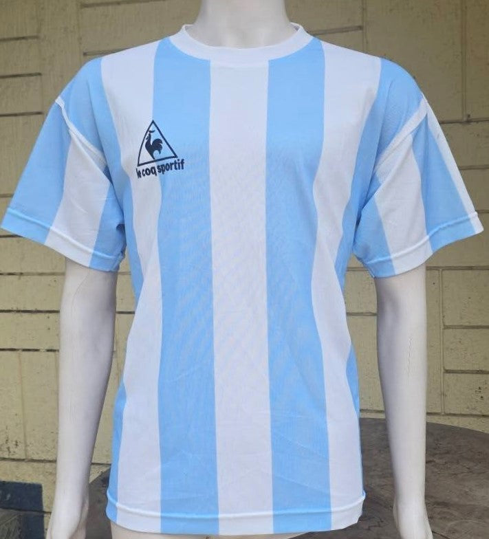 ウェア Argentina 1986 le coq 1986 Argentina Le Coq Sportif AFA Soccer Home Jersey