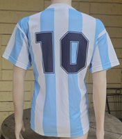 ARGENTINA 1986 WORLD CUP 10 HOME JERSEY LE COQ SPORTIF XL