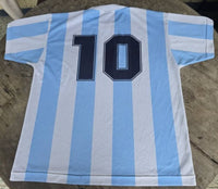 ARGENTINA 1986 WORLD CUP 10 HOME JERSEY LE COQ SPORTIF XL