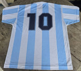 ARGENTINA 1986 WORLD CUP 10 HOME JERSEY LE COQ SPORTIF XL