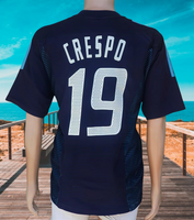 ARGENTINA 2002 WORLD CUP QUALIFICATION LEGENDARY HERNAN CRESPO 19 AWAY ADIDAS JERSEY SHIRT CAMISETA EXTRA LARGE # AVG002