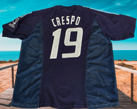 ARGENTINA 2002 WORLD CUP QUALIFICATION LEGENDARY HERNAN CRESPO 19 AWAY ADIDAS JERSEY SHIRT CAMISETA EXTRA LARGE # AVG002