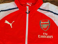 ENGLISH PREMIER ARSENAL FC 2014-2015 FA CUP & FA COMMUNITY CHAMPION ANTHEM PUMA  ZIP JACKET  STYLE NO. 746380