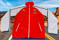 ENGLISH PREMIER ARSENAL FC 2014-2015 FA CUP & FA COMMUNITY CHAMPION ANTHEM PUMA  ZIP JACKET  STYLE NO. 746380