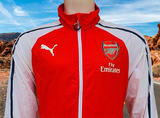 ENGLISH PREMIER ARSENAL FC 2014-2015 FA CUP & FA COMMUNITY CHAMPION ANTHEM PUMA  ZIP JACKET  STYLE NO. 746380