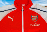 ENGLISH PREMIER ARSENAL FC 2014-2015 FA CUP & FA COMMUNITY CHAMPION ANTHEM PUMA  ZIP JACKET  STYLE NO. 746380