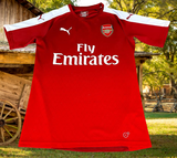 ENGLISH PREMIER ARSENAL FC 2015-2016 FA COMMUNITY SHIELD CHAMPION STADIUM TRAINING TOP NIKE WOMEN & KIDS PUMA JERSEY SHIRT S # 749143