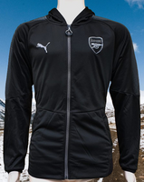 ENGLISH PREMIER ARSENAL FC 2017-2018 FA COMMUNITY SHIELD PUMA TRACKSUIT HOODIE SWEATSHIRT XL # 703568