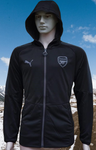 ENGLISH PREMIER ARSENAL FC 2017-2018 FA COMMUNITY SHIELD PUMA TRACKSUIT HOODIE SWEATSHIRT XL # 703568