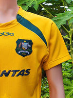 AUSTRALIA 2013-2014 RUGBY INTERNATIONAL HOME WALLABIES KooGa JERSEY UNION SHIRT MEDIUM