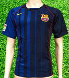 SPANISH LA LIGA BARCELONA FC 2004-2005 LA LIGA CHAMPION AWAY RARE JERSEY NIKE SHIRT CAMISETA SMALL