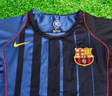 SPANISH LA LIGA BARCELONA FC 2004-2005 LA LIGA CHAMPION AWAY RARE JERSEY NIKE SHIRT CAMISETA SMALL