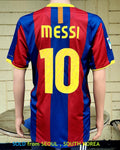 SPANISH LA LIGA BARCELONA FC 2010-2011 TREBLE TITLE CHAMPION MESSI 10 HOME JERSEY NIKE SHIRT CAMISETA LARGE # 382355-486 SOLD!!