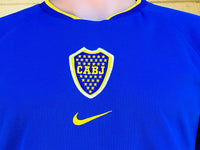 ARGENTINA PRIMERA DIVISION BOCA JUNIORS 2000-01 HOME TREBLE NIKE JERSEY CAMISETA  EXTRA-LARGE