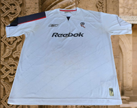 ENGLISH PREMIER BOLTON WANDERERS 2005-2006 FA PREMIER LEAGUE 8TH PLACE HOME REEBOK JERSEY SHIRT 2XL