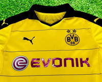 GERMAN BUNDESLIGA BORUSSIA DORTMUND FC 2015-2016 MARCO REUS 11 HOME PUMA JERSEY SHIRT TRIKOT SMALL STYLE # 747991