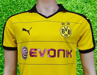 GERMAN BUNDESLIGA BORUSSIA DORTMUND FC 2015-2016 MARCO REUS 11 HOME PUMA JERSEY SHIRT TRIKOT SMALL STYLE # 747991