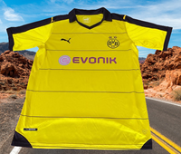 GERMAN BUNDESLIGA BORUSSIA DORTMUND FC 2015-2016 PULISIC 22 HOME PUMA JERSEY SHIRT TRIKOT LARGE # 740362