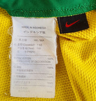 BRAZIL 2008-2010 WORLD CUP IN SOUTH AFRICA HOME KAKA 8 JERSEY NIKE SHIRT L  # 258950-493