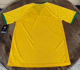 BRAZIL 2014 FIFA WORLD CUP 4TH PLACE HOME JERSEY NIKE SHIRT CAMISA MEDIUM # 575280-703