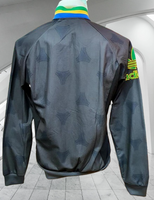 BRAZIL 2013 TT TRAINING BLACK RETRO ADIDAS ZIP FIREBIRD JACKET MEDIUM  # 3F77290